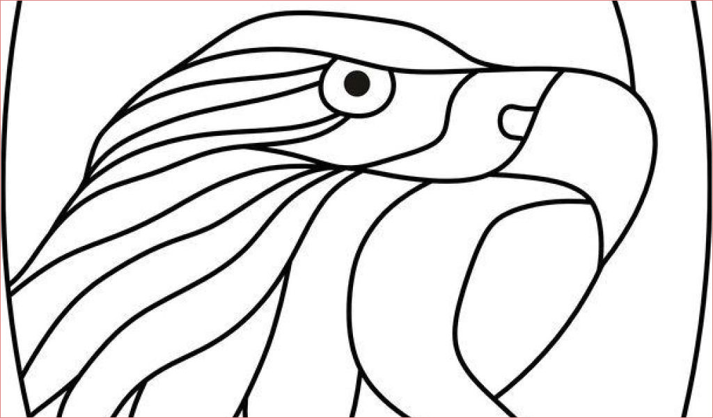 modele coloriage mosaique bald eagle pattern coloring or free stained glass