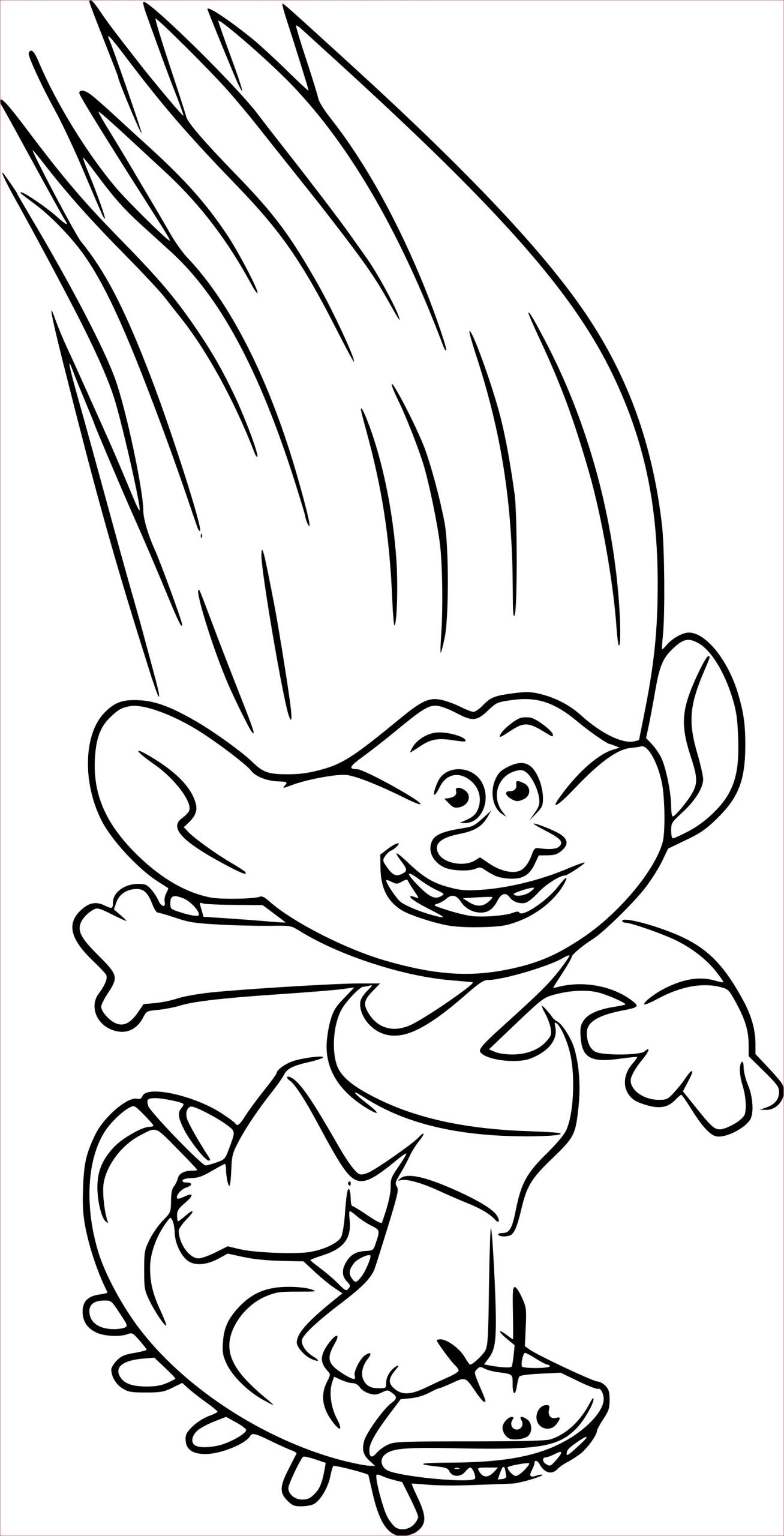 image a colorier des trolls