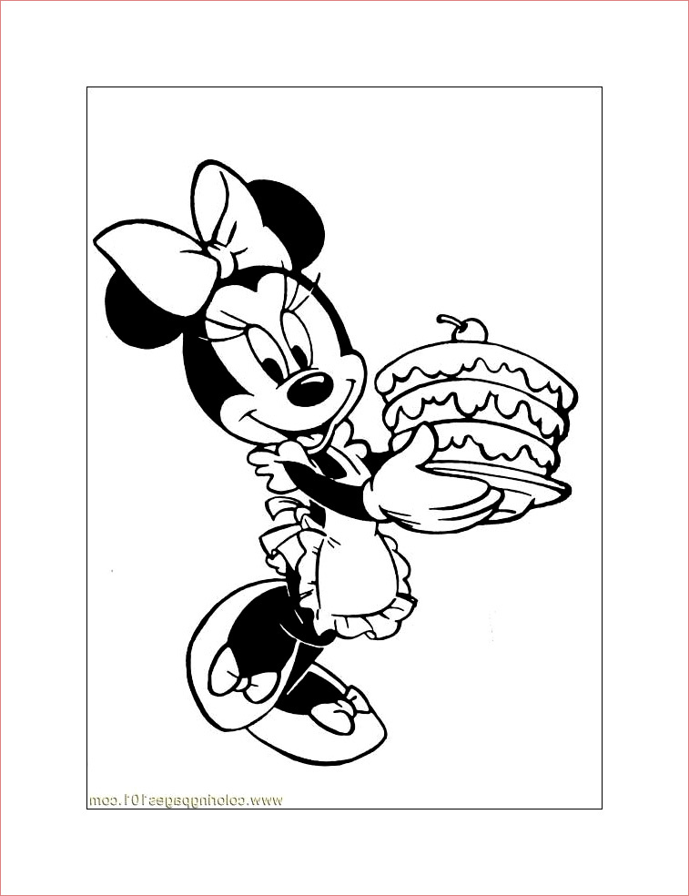 image=minnie Coloring for kids minnie 1