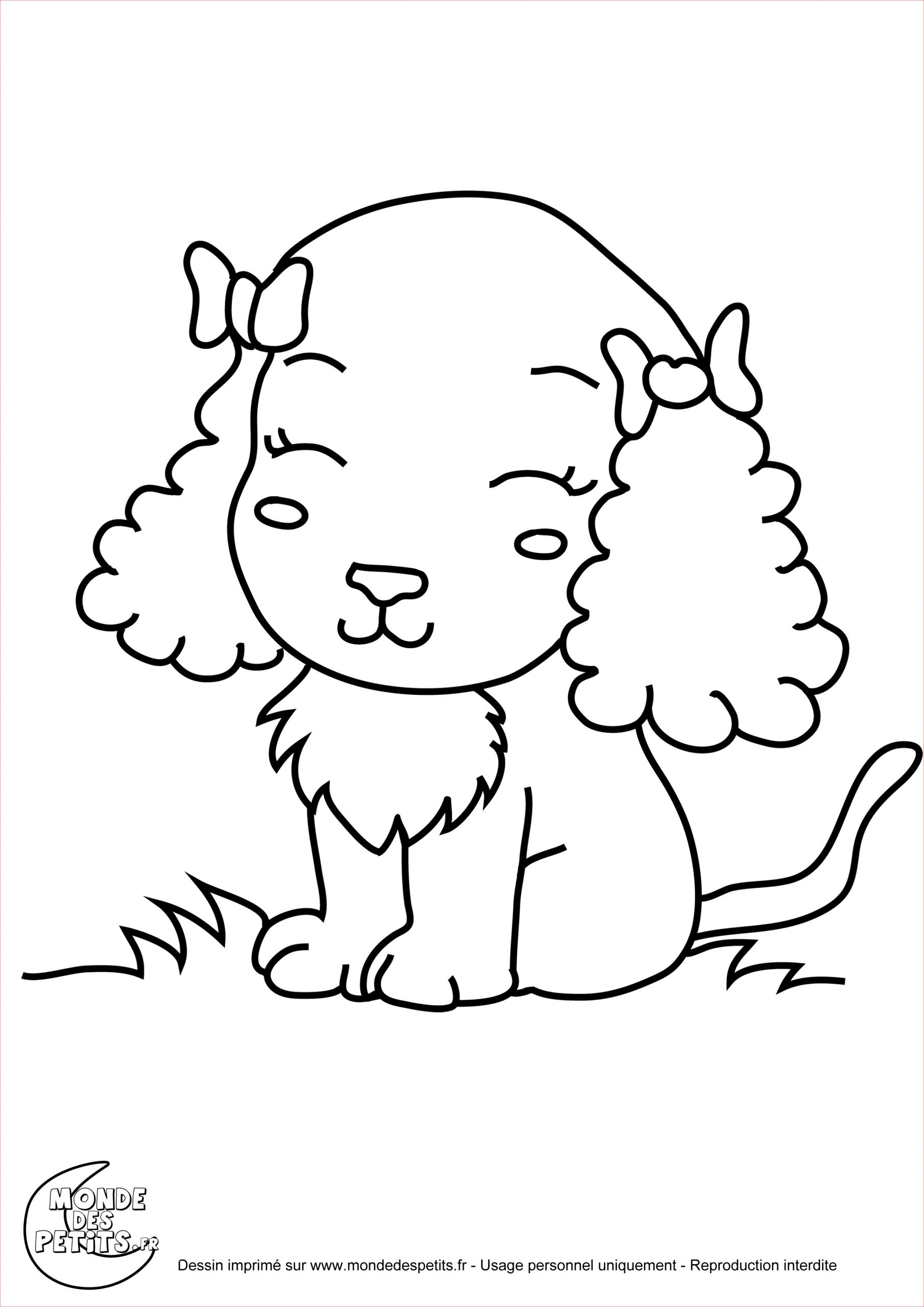 Coloriage Chiots Luxe Dessins Gratuits à Colorier Coloriage Chiot à Imprimer