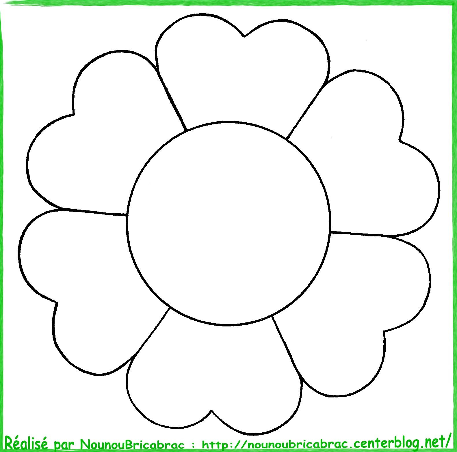 Coloriage Fleurs À Imprimer Nice Coloriages Nature