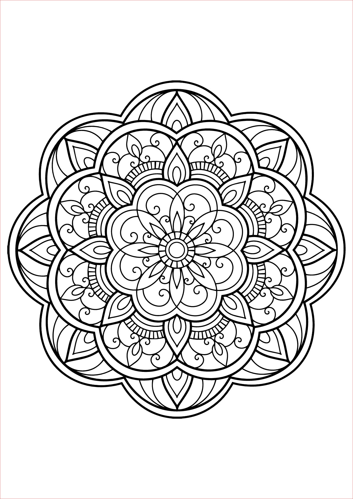 image=mandalas mandala from free coloring book for adults 14 1