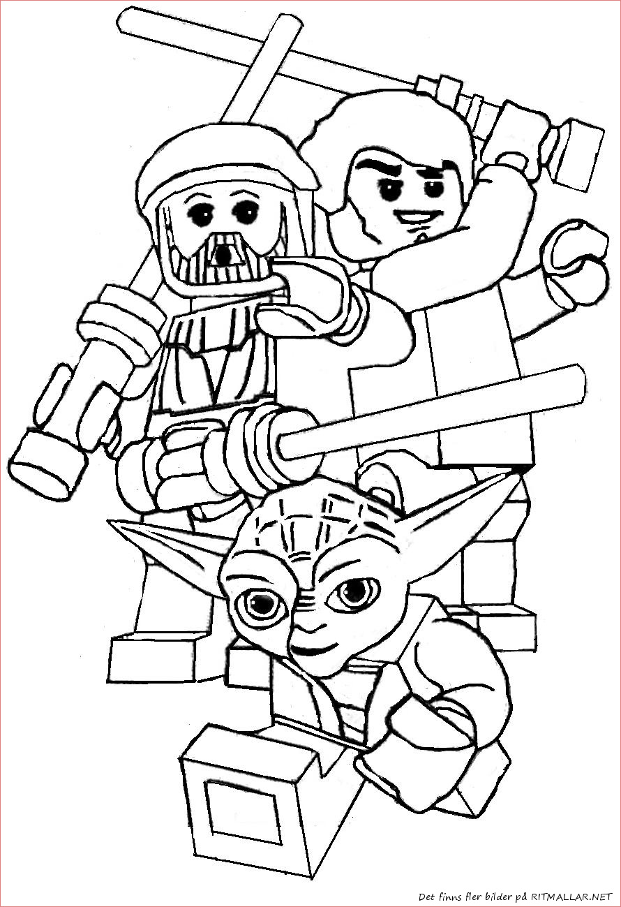 lego star wars a colorier