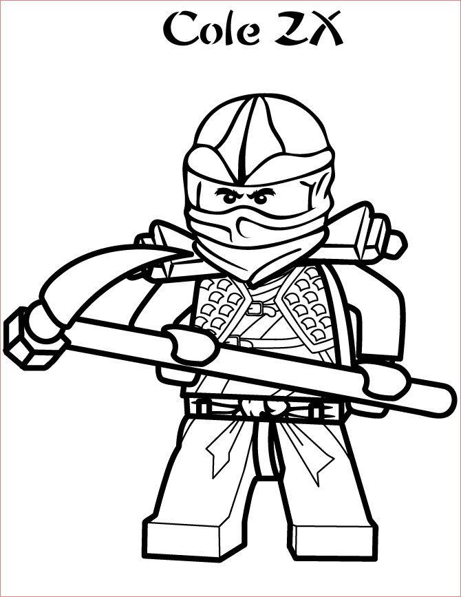 Coloriage Ninja Inspiration Lego Coloring Pages With Characters Chima Ninjago City