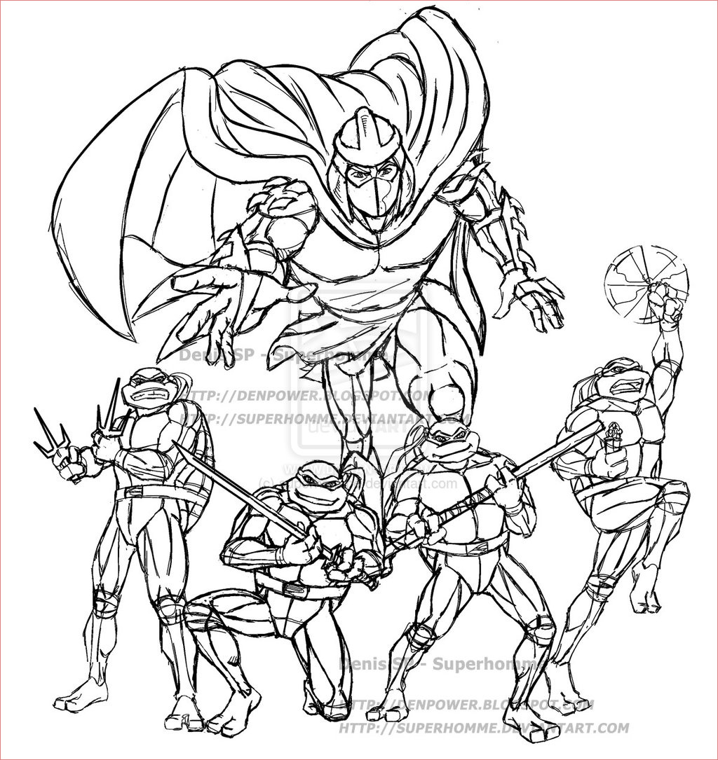 mutant busters coloring pages sketch templates