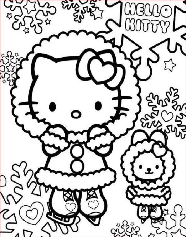 Coloriage Hello Kitty 5
