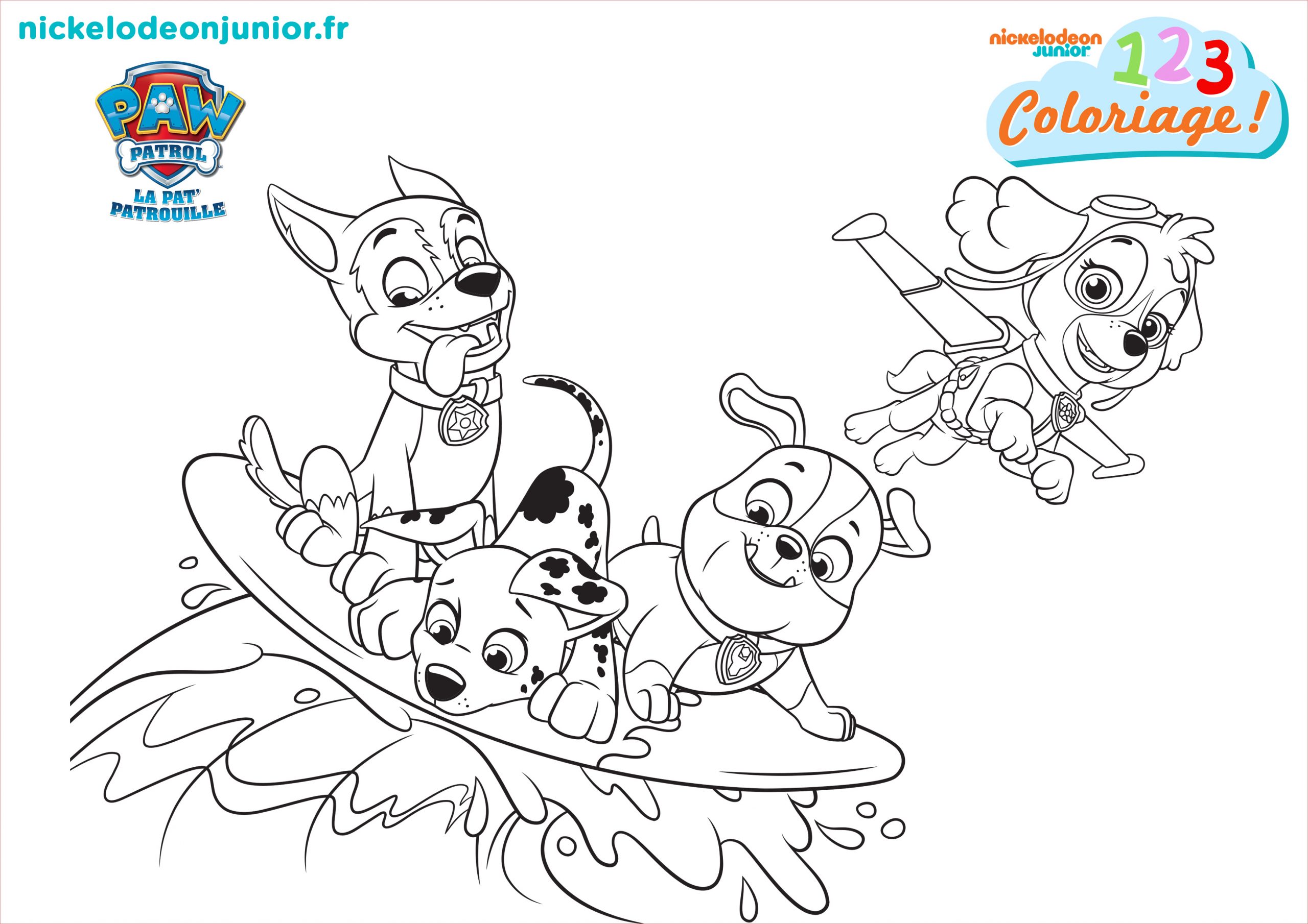 coloriages paw patrol7
