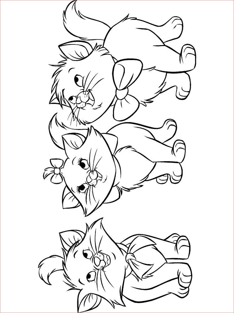 Coloriage Aristochats Nice The Aristocats Coloring Pages Food Ideas