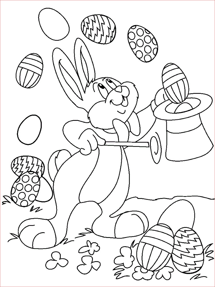 Coloriage De Pâques Élégant Coloriages Pâques