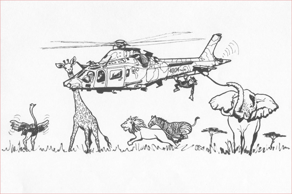 coloriage helicoptere militaire a imprimer