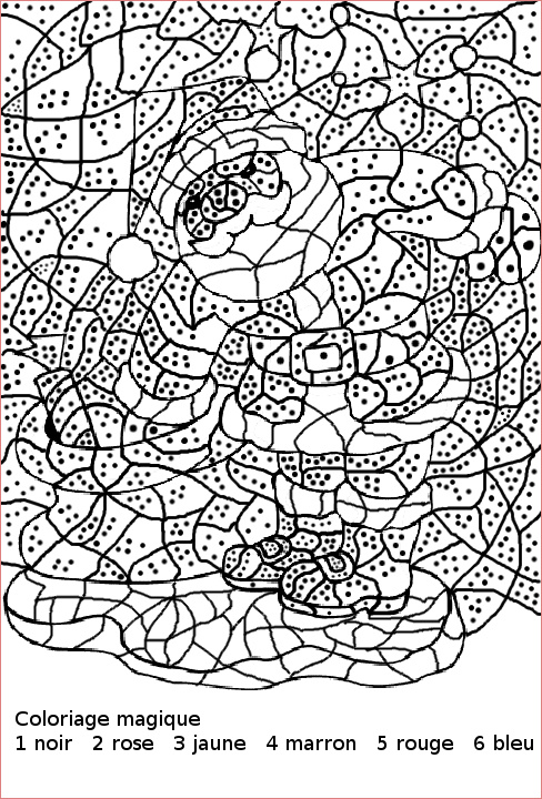 Coloriage Magique De Noel Nice Coloriage Magique De Noel