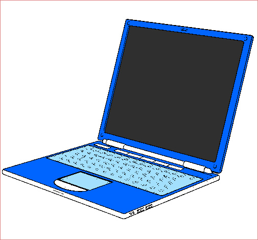 ordinateur portable colorie par portable 1