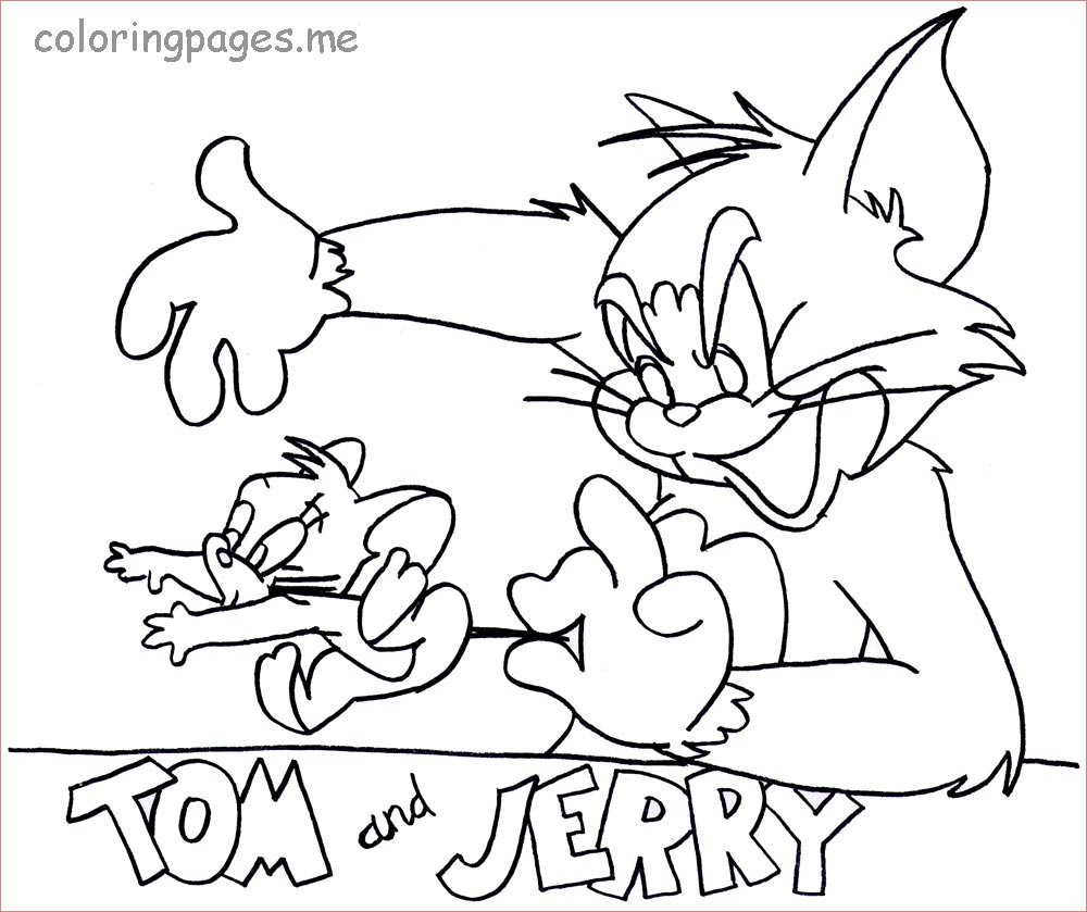 dessin tom et jerry a imprimer