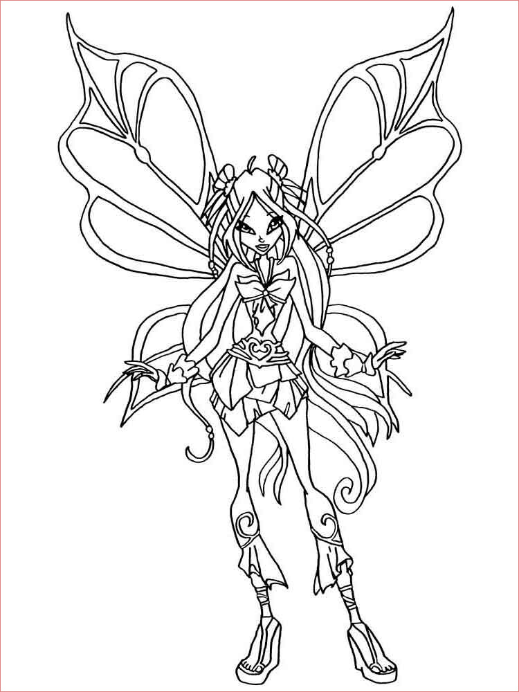 layla winx coloring pages