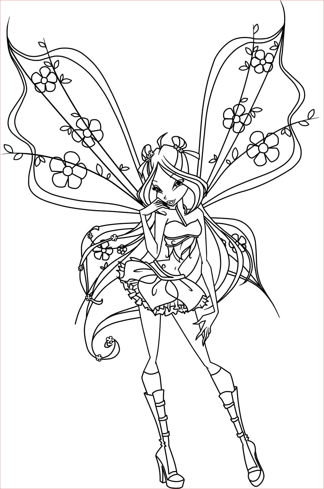 winx club coloring pages
