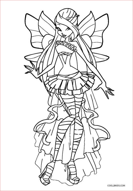winx coloring pages
