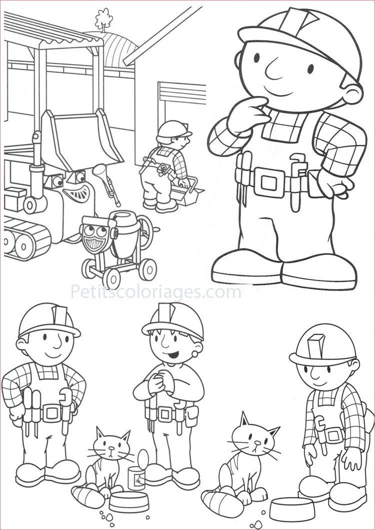 15 coloriage de pelleteuse imprimer