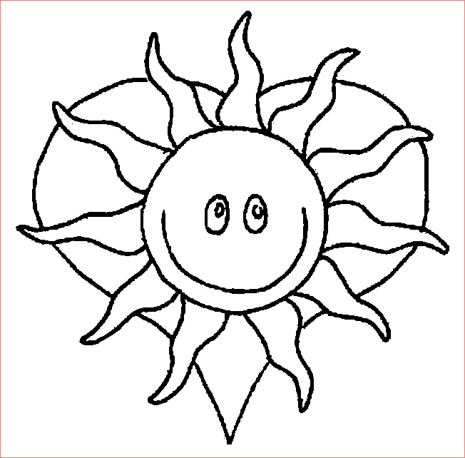 free coloring pages to print sun