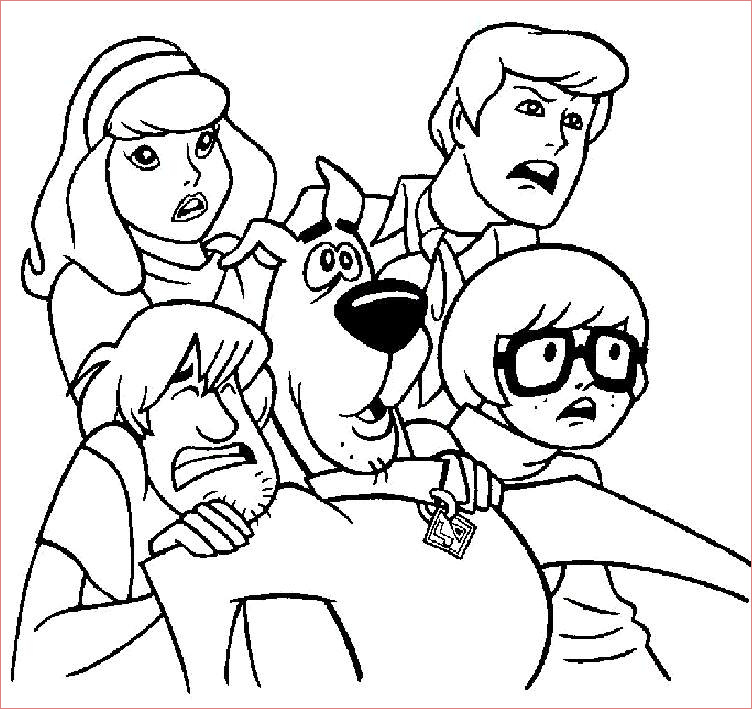 scooby doo coloring pages