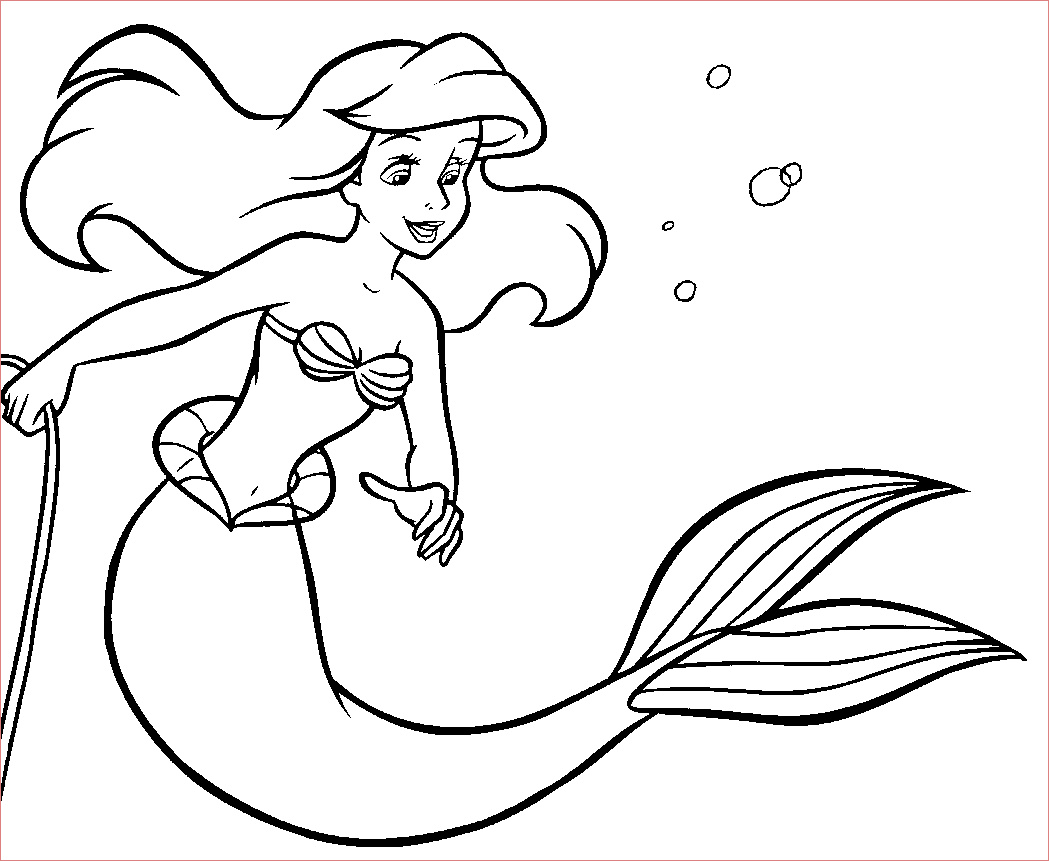 dessin simple sirene