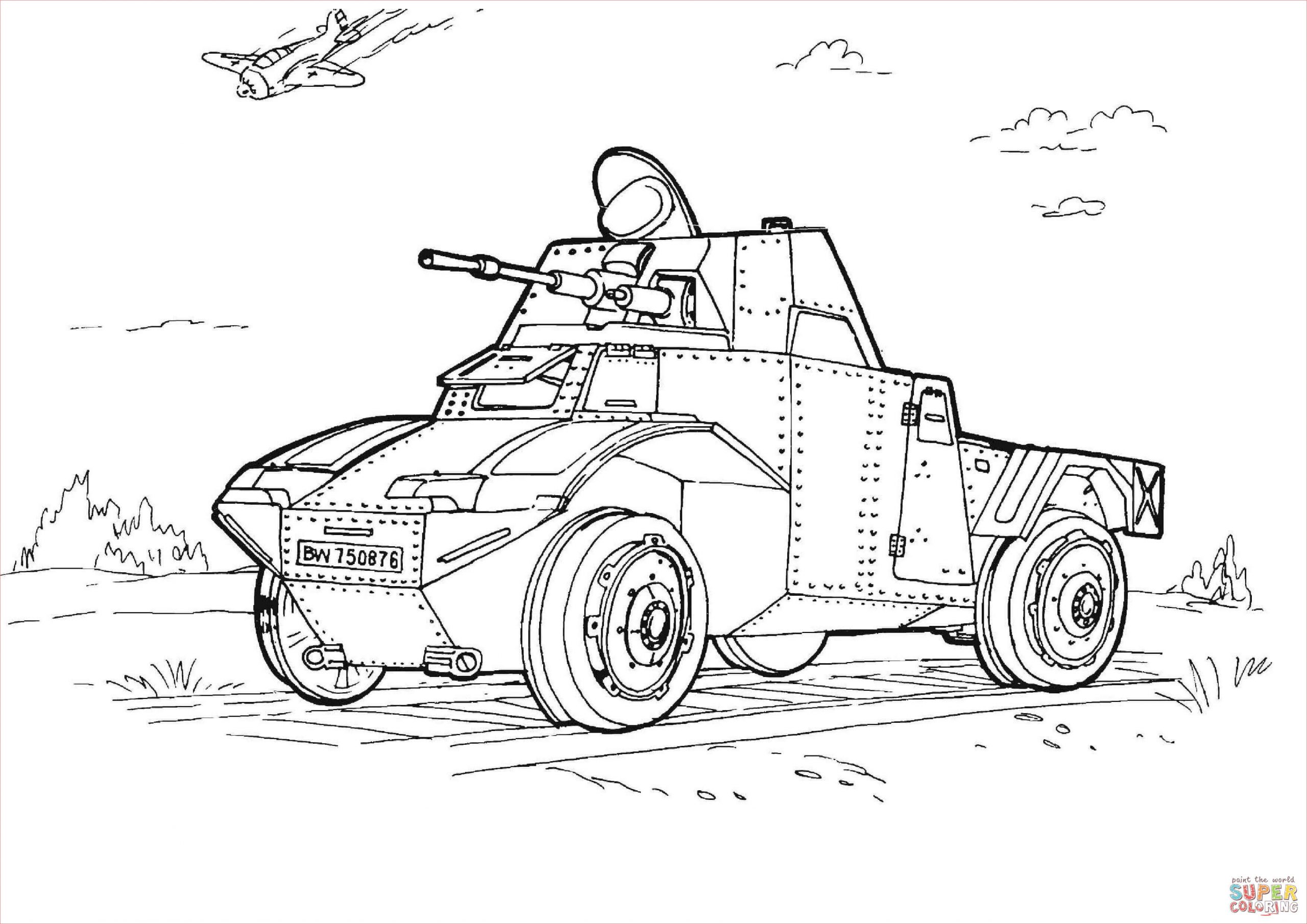 military armored car