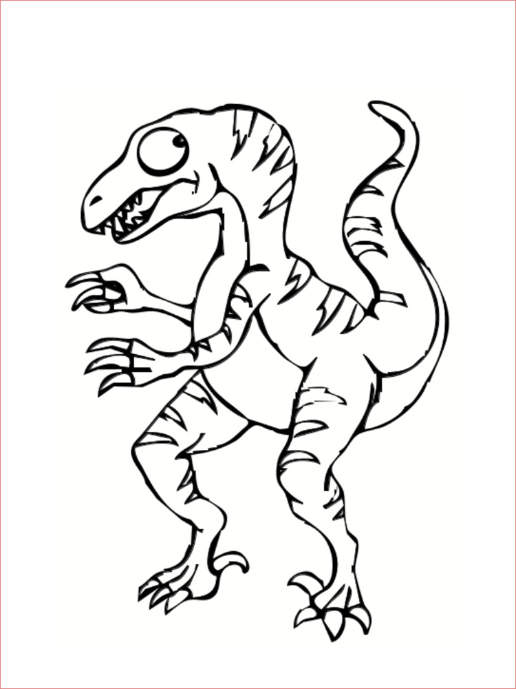 coloriage dinosaure 20 dessins a imprimer