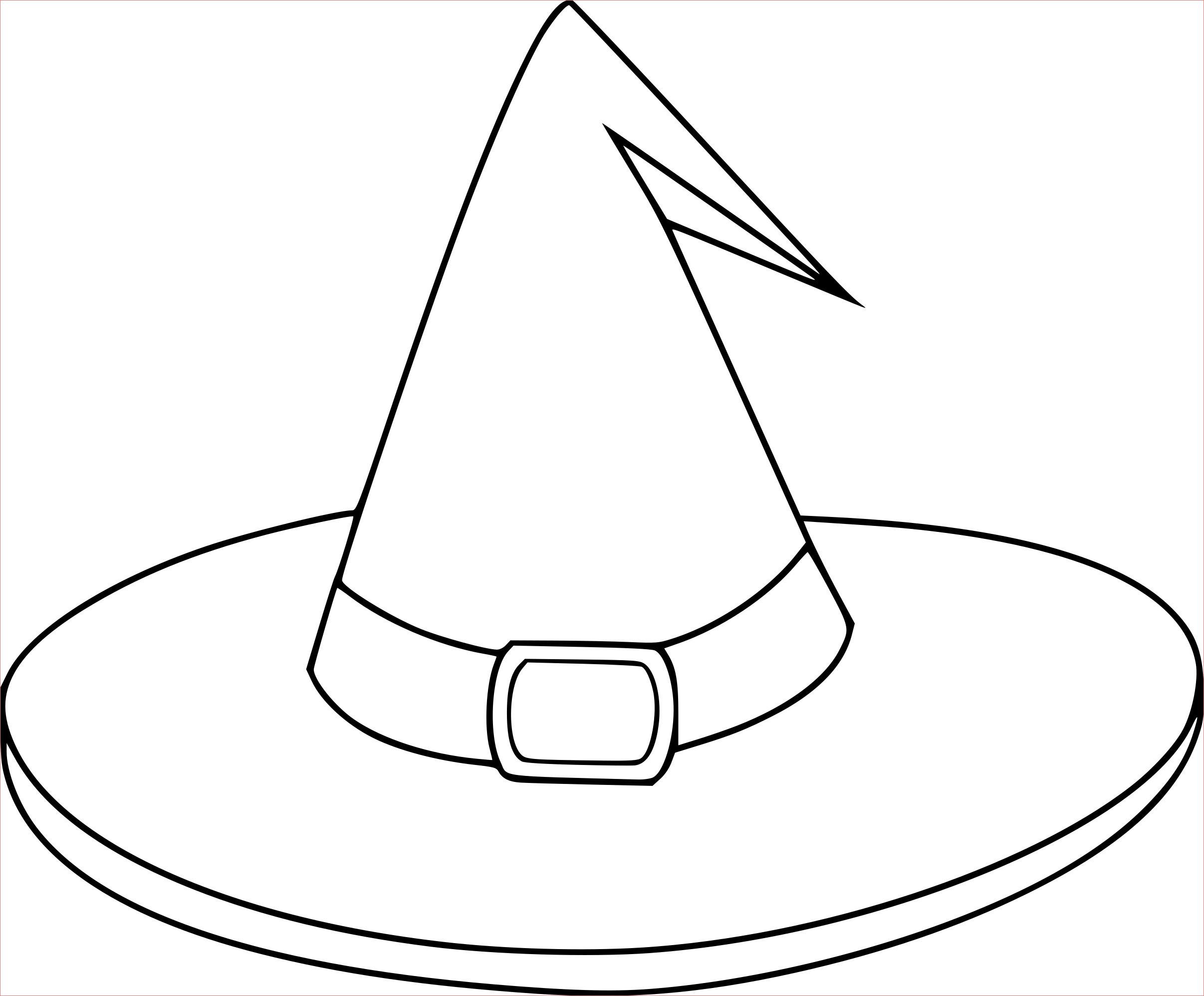 Coloriage Chapeau Inspiration Coloriage Chapeau Sorciere Halloween
