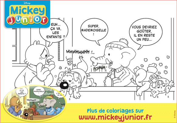 Coloriage Mini Loup Meilleur De Coloriage Mini Loup Et Les Plats Du Monde Mickey Junior