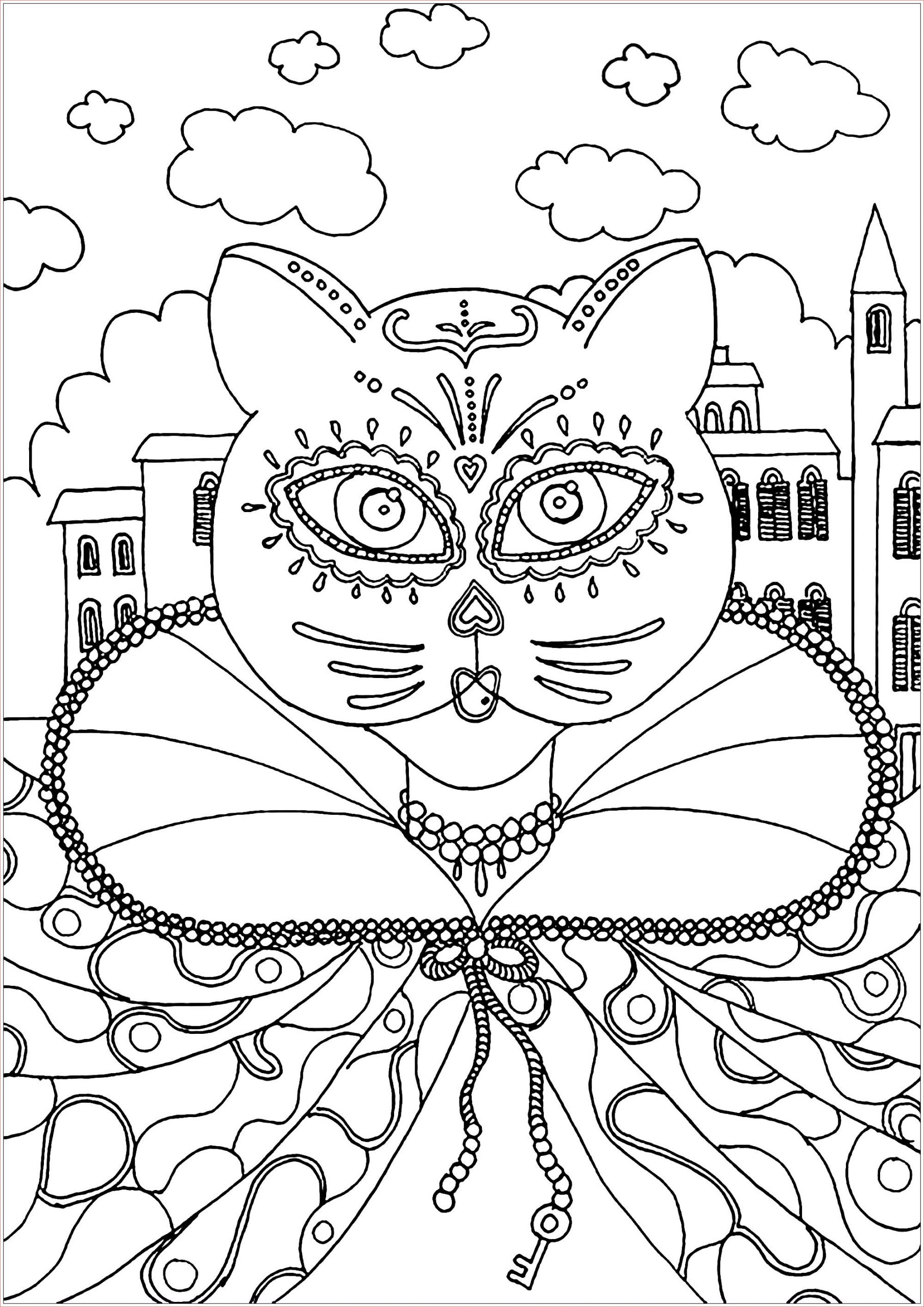 image=carnival coloring pages for children carnival 1