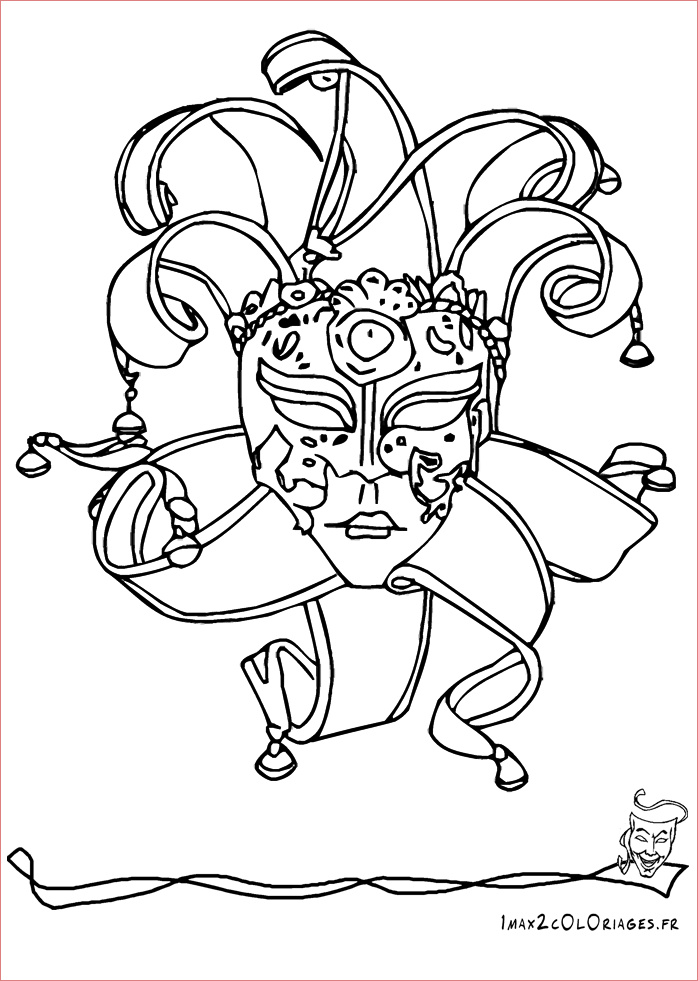 Carnaval Coloriage Unique Coloriage Carnaval à Imprimer Pour Les Enfants Cp