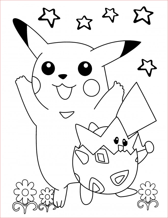 dessin de pikachu trop mignon 6833