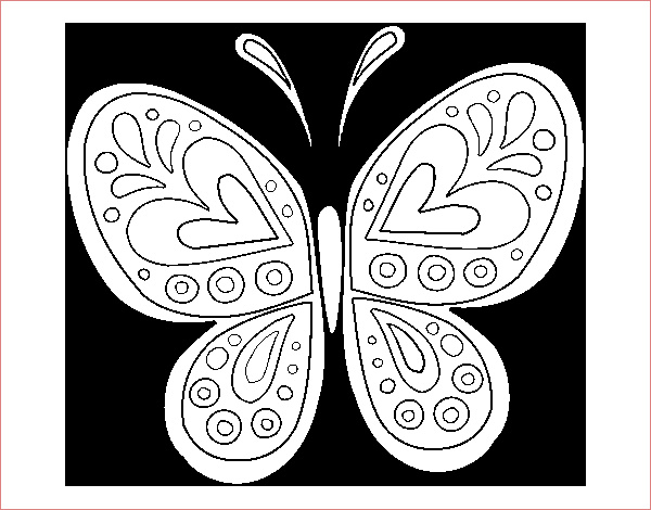 mandala papillon