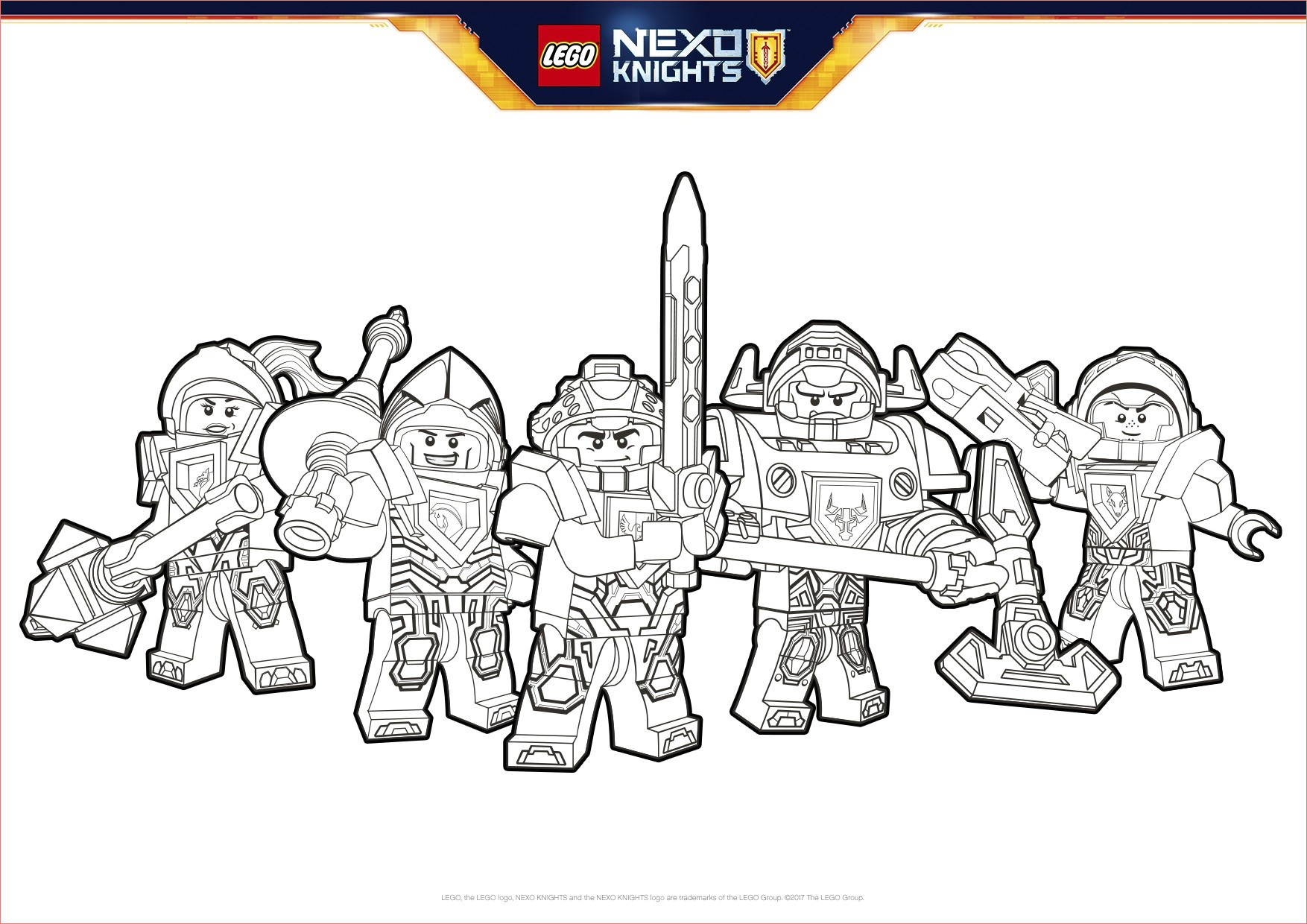 coloriage lego nexo knights nexo knights coloring pages cool coloring pages