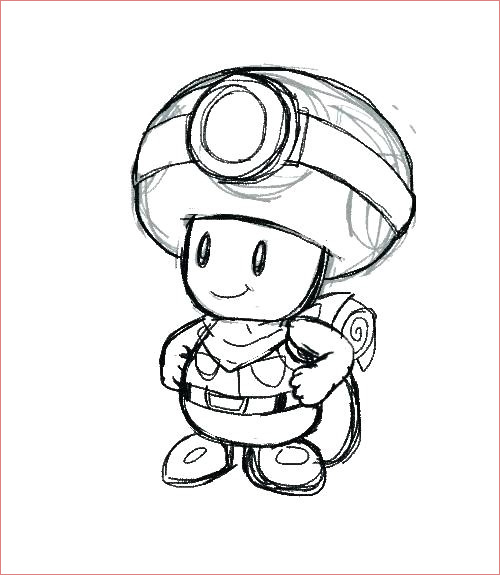 coloriage capitaine toad