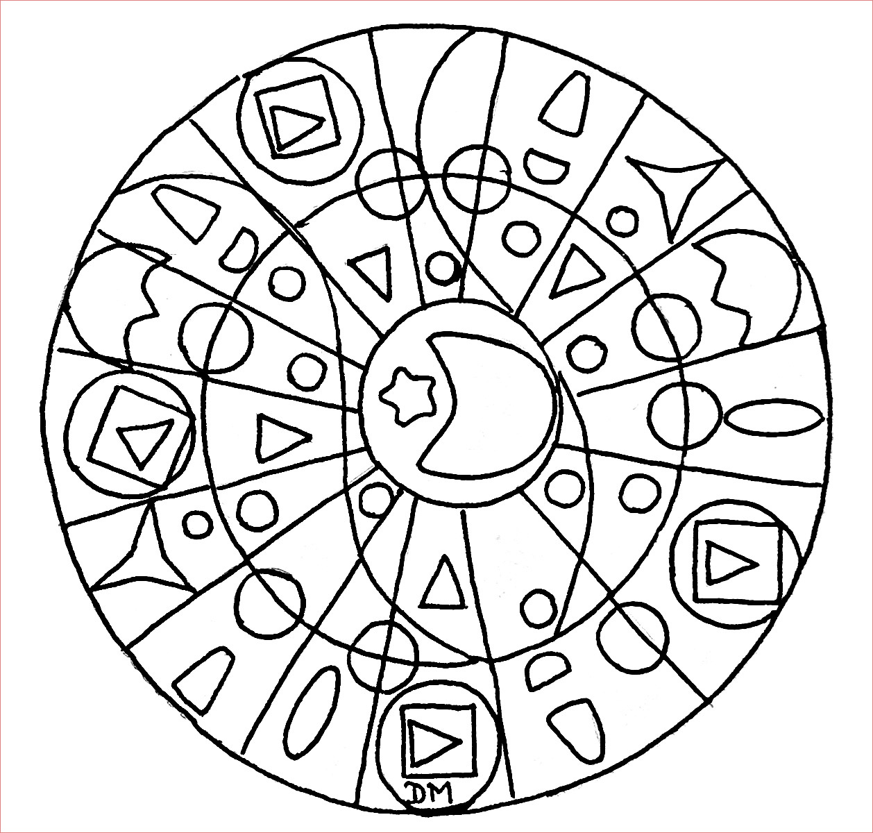 image=mandalas mandala facile simplicite geometrique 1