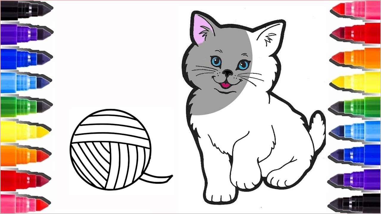 14 remarquable dessin de chat mignon image