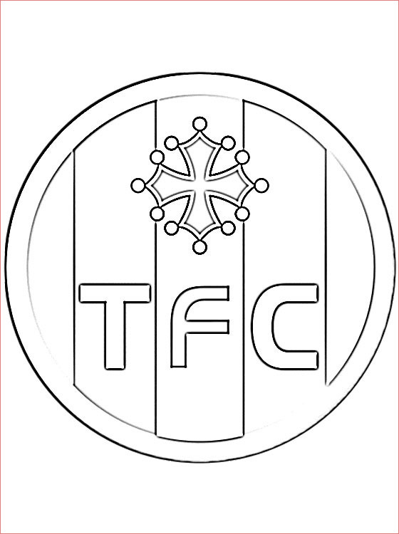 le logo de toulouse football club