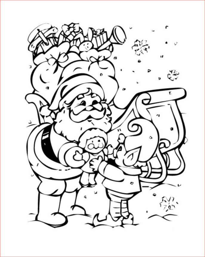 image=santa claus Coloring for kids santa claus 1