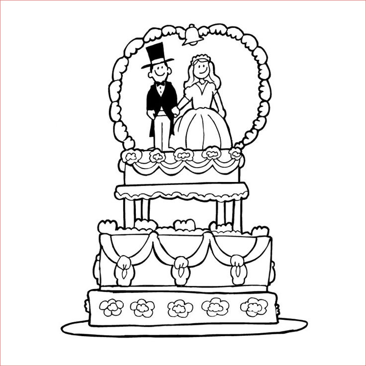 coloriages mariages