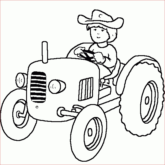 coloriage tracteur tom 9748
