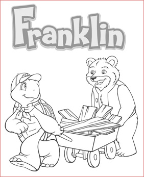 Coloriage Franklin 2