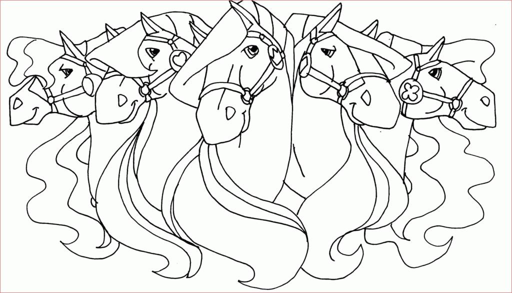 horseland alma coloring pages