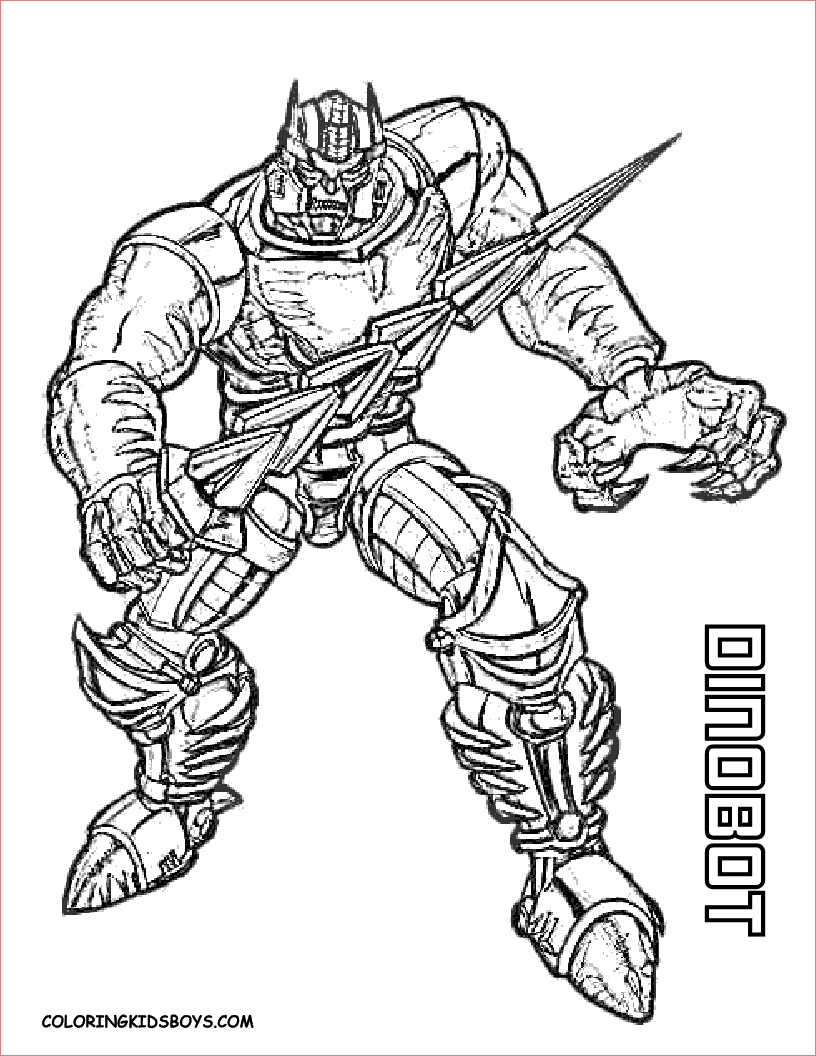transformers coloring page