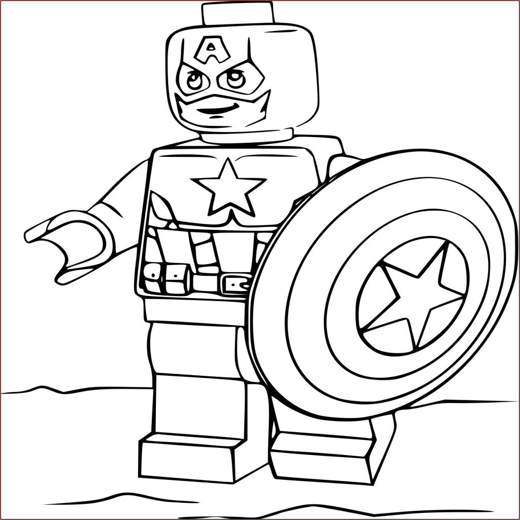 dessin colorier lego marvel super heroes