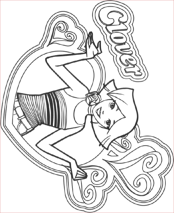 totally spies coloring pages 19