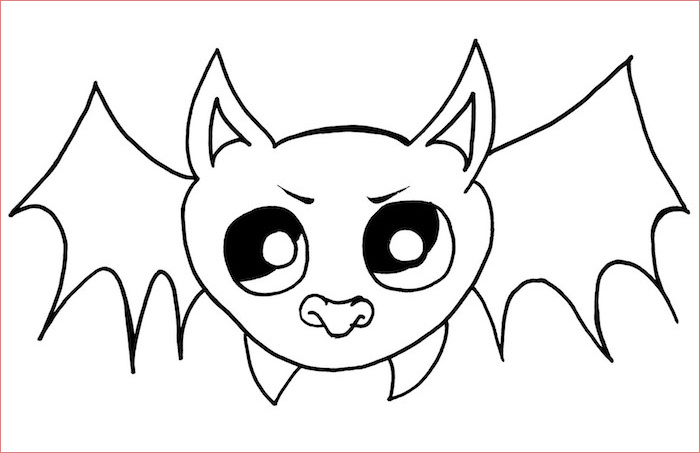 dessin halloween facile des creatures a portee de mine