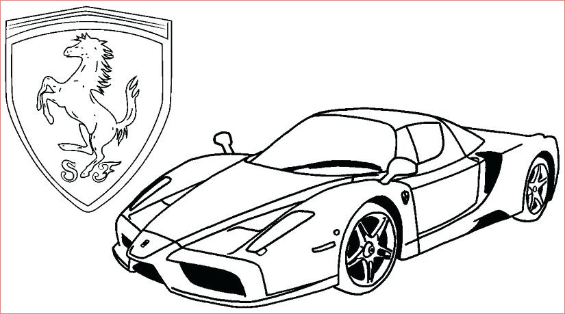 hard car coloring pages