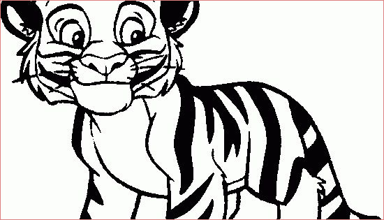 dessin bebe tigre elegant photos dessin de tigre coloriages d animaux a imprimer