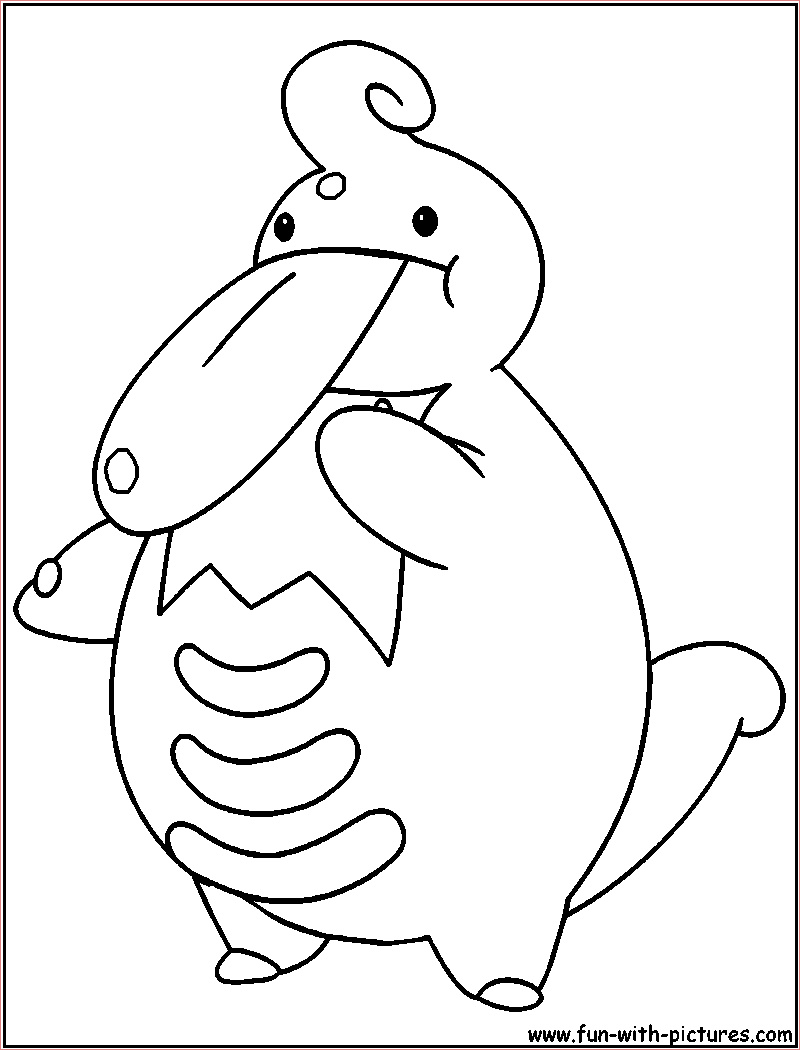 lickilicky coloring page