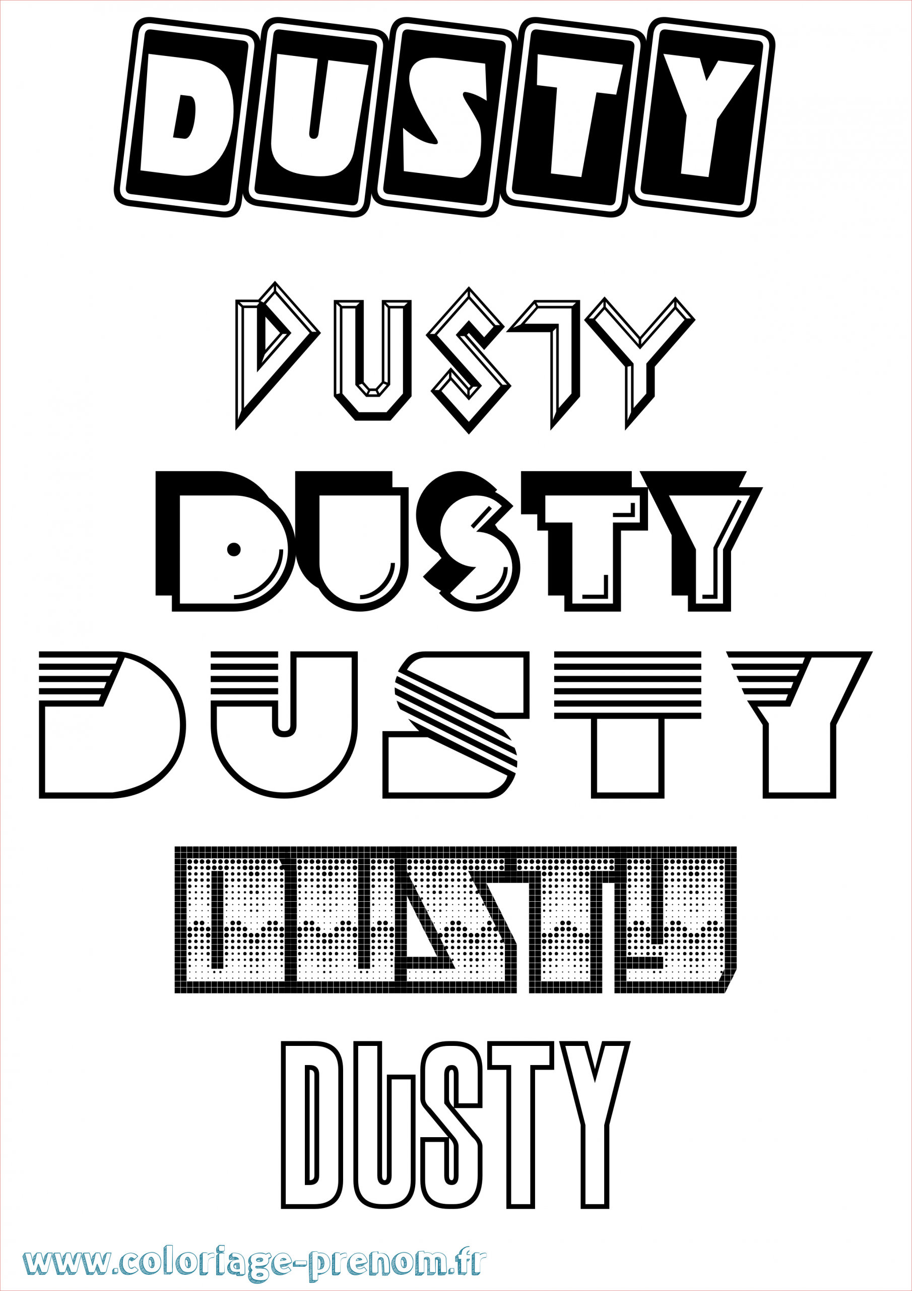 dusty coloriage 3002
